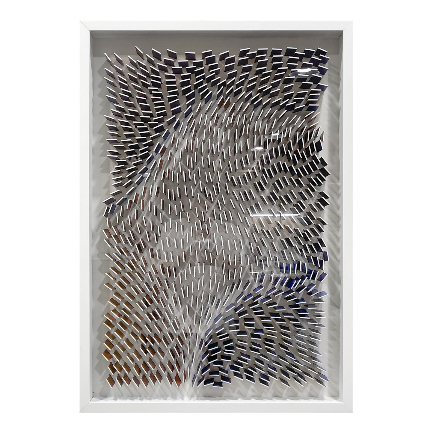 Gradient Acrylic Wall Art Colorful Textured Hanging Artwork
