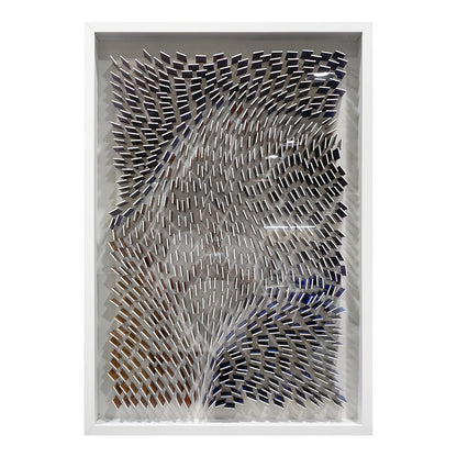 Gradient Acrylic Wall Art Colorful Textured Hanging Artwork