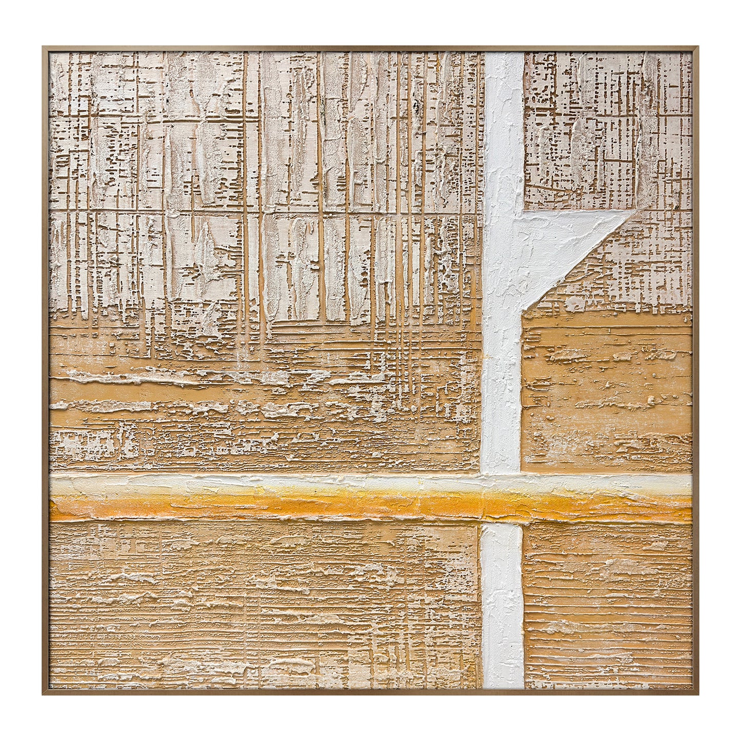 Architectural Neutral Textured Wall Art for Interior Design Projects
