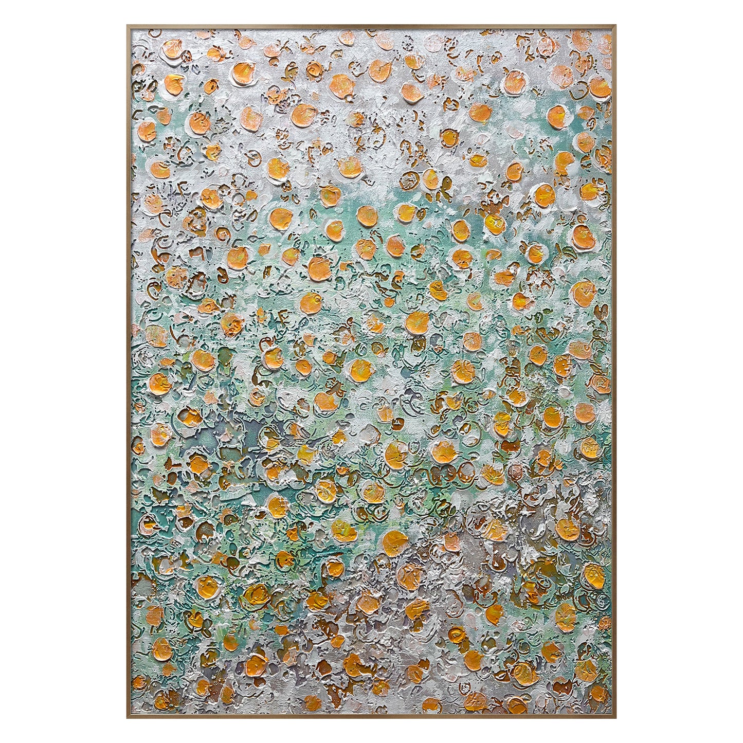 Luxury Modern Wall Art with Textured Surface and Soft Tones