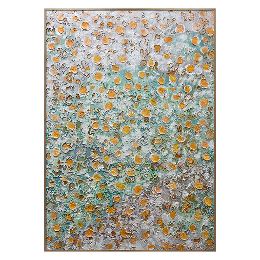 Luxury Modern Wall Art with Textured Surface and Soft Tones