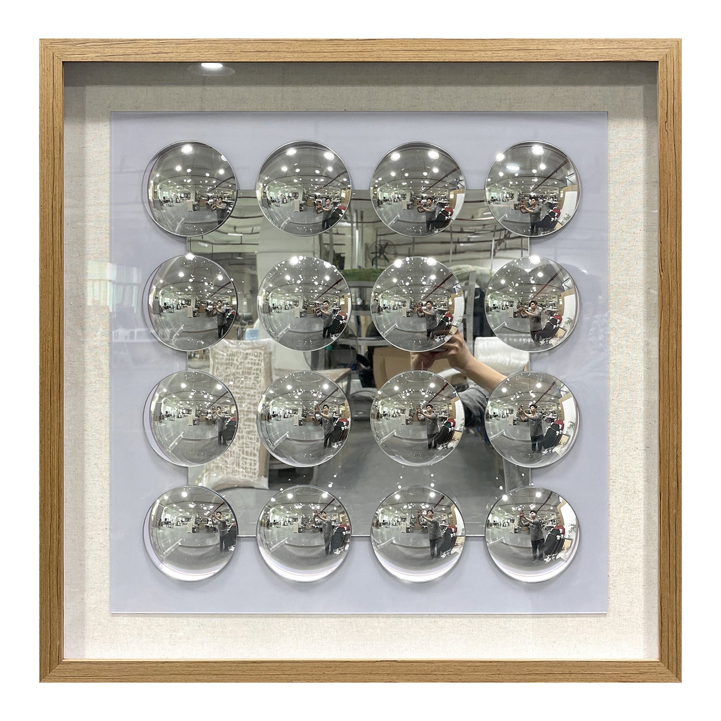 Modern Mirrored Acrylic Wall Art - 3D Convex Mirror Decor