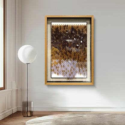 Modern Abstract Acrylic Wall Art Luxury Textured Hanging Sculpture Artwork