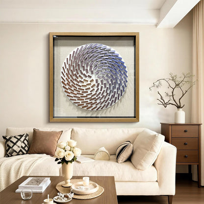 3D Parametric Acrylic Matrix Wall Sculpture
