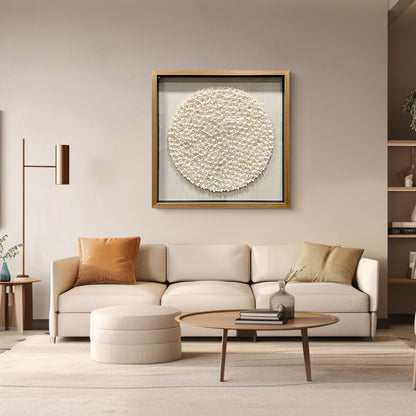 Natural Seashell Wall Art Flower Hanging Sculpture