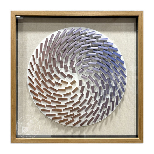 3D Parametric Acrylic Matrix Wall Sculpture