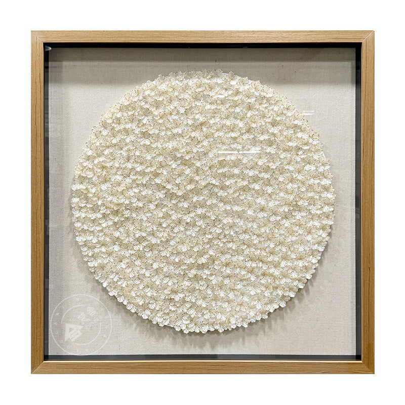 Natural Seashell Wall Art Flower Hanging Sculpture