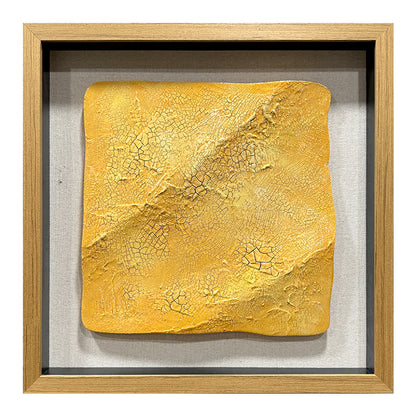 3D Wood Relief Resin Crackle Wall Art