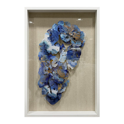 Carved Acrylic Fluid Agate Wall Art Decor