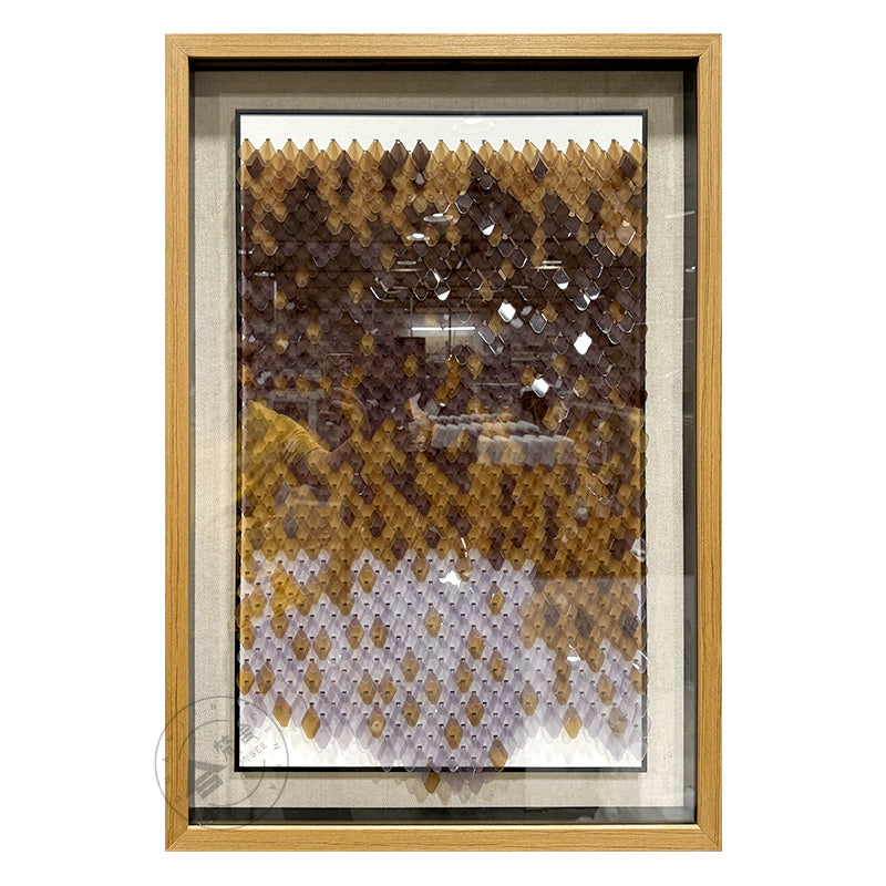 Modern Abstract Acrylic Wall Art Luxury Textured Hanging Sculpture Artwork