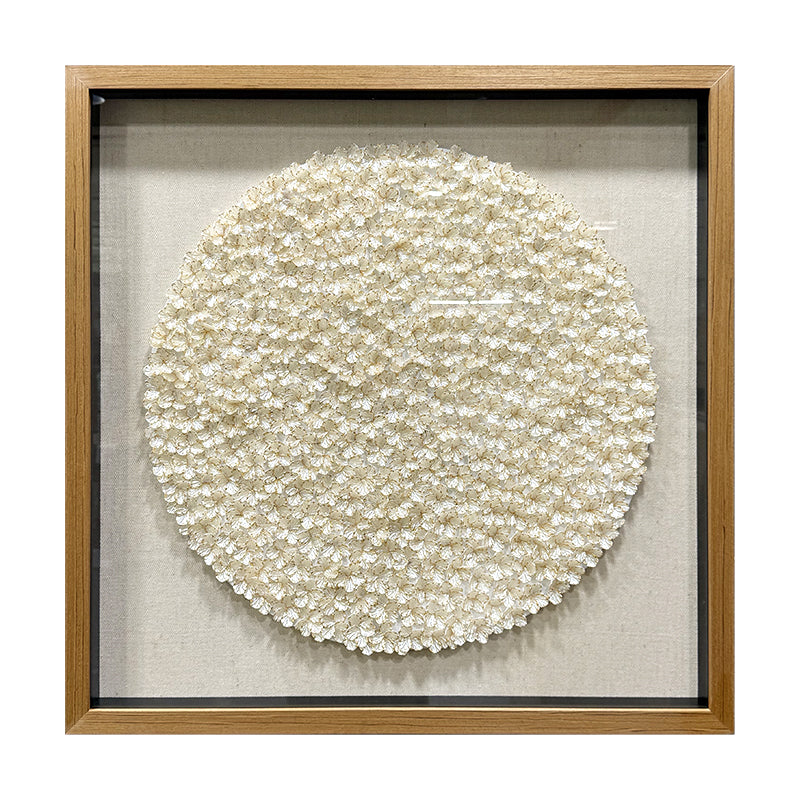 Natural Seashell Wall Art Flower Hanging Sculpture