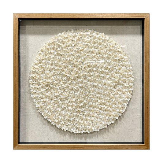 Natural Seashell Wall Art Flower Hanging Sculpture