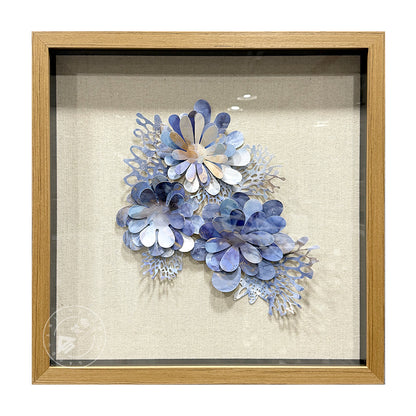 Aluminum Metal Flower Wall Art Hanging Sculpture