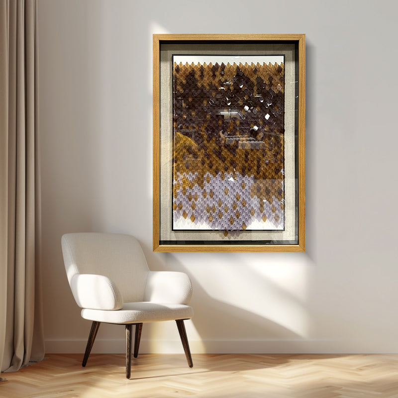 Modern Abstract Acrylic Wall Art Luxury Textured Hanging Sculpture Artwork