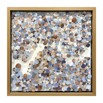 3D Floating PVC Disc Pin Art Shadow Box