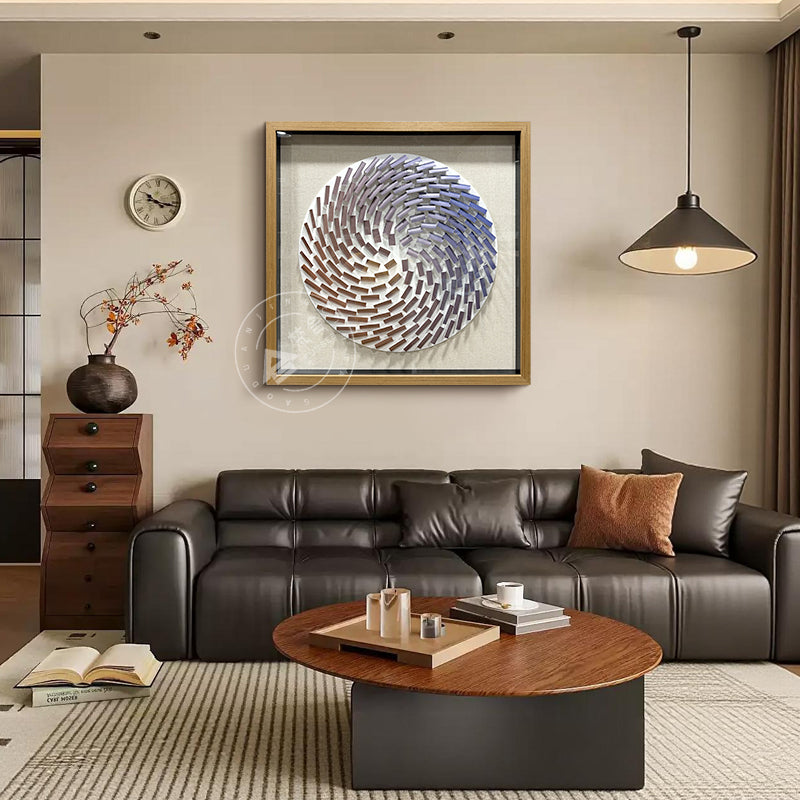 3D Parametric Acrylic Matrix Wall Sculpture