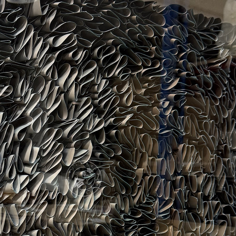 3D Leather Wall Art Textured Loop Hanging Artwork