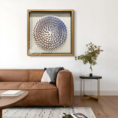 3D Parametric Acrylic Matrix Wall Sculpture