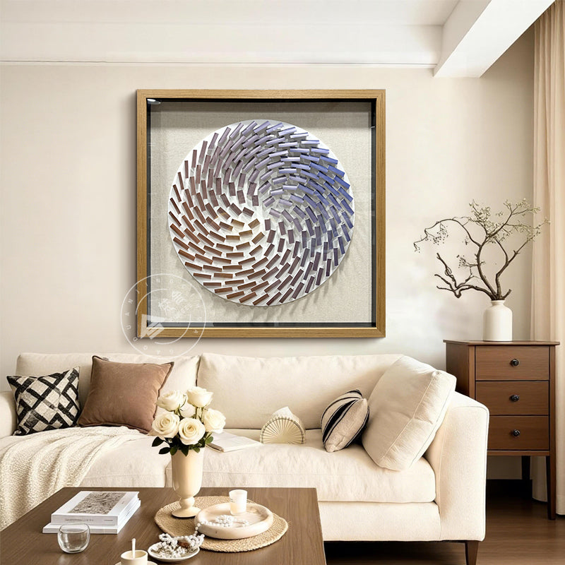 3D Parametric Acrylic Matrix Wall Sculpture