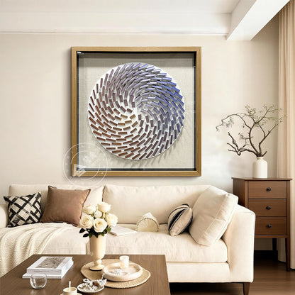 3D Parametric Acrylic Matrix Wall Sculpture