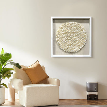Natural Seashell Wall Art Flower Hanging Sculpture