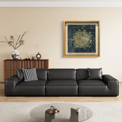 Natural Wood Paper Curl Wall Art Floral Artwork