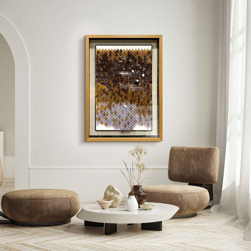 Modern Abstract Acrylic Wall Art Luxury Textured Hanging Sculpture Artwork