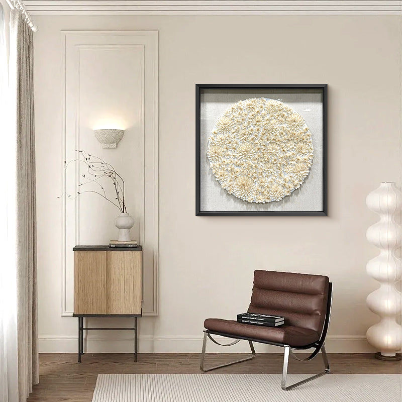 Natural Seashell Wall Art Flower Hanging Sculpture