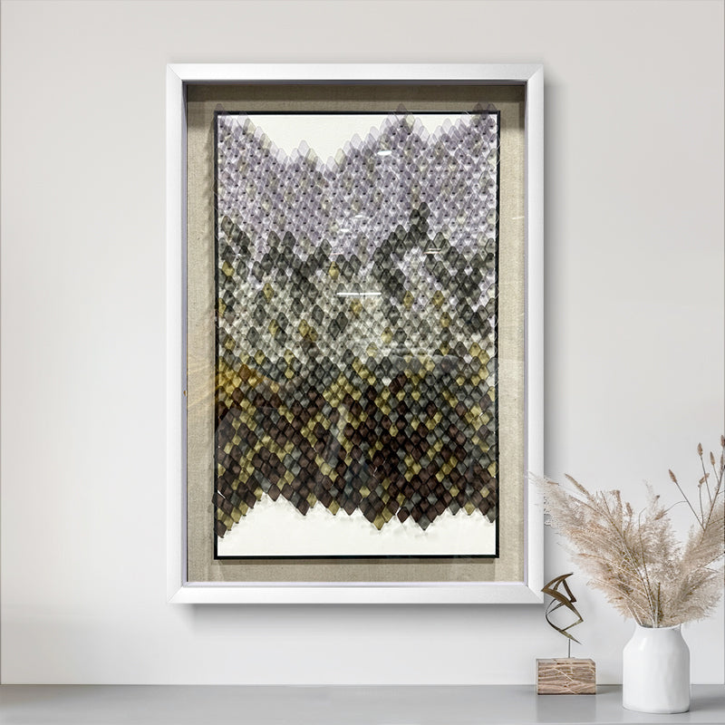 Modern Abstract Acrylic Wall Art Luxury Textured Hanging Sculpture Artwork