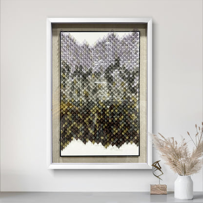 Modern Abstract Acrylic Wall Art Luxury Textured Hanging Sculpture Artwork