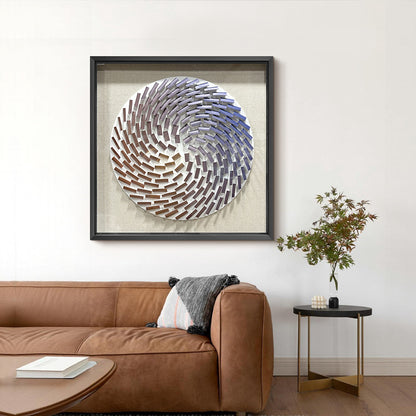 3D Parametric Acrylic Matrix Wall Sculpture