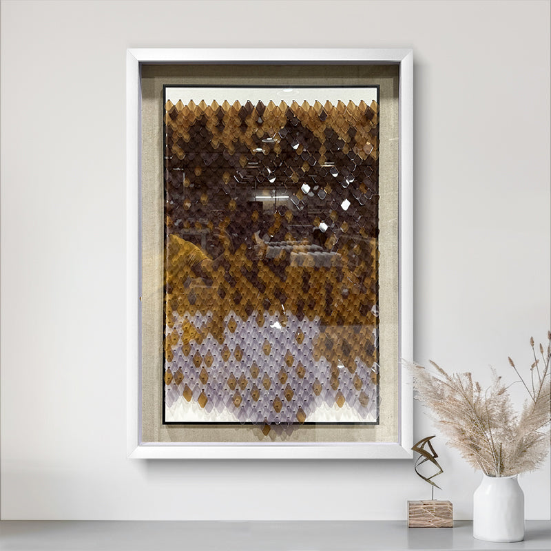Modern Abstract Acrylic Wall Art Luxury Textured Hanging Sculpture Artwork