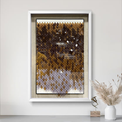 Modern Abstract Acrylic Wall Art Luxury Textured Hanging Sculpture Artwork