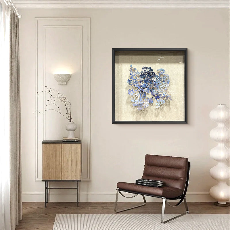 Aluminum Metal Flower Wall Art Hanging Sculpture
