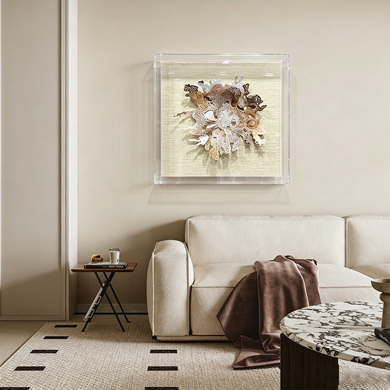 Aluminum Metal Flower Wall Art Hanging Sculpture