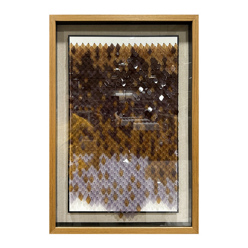 Modern Abstract Acrylic Wall Art Luxury Textured Hanging Sculpture Artwork