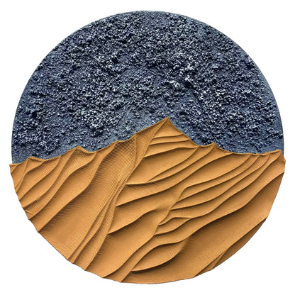 Forest Canyon Round Sandstone Art