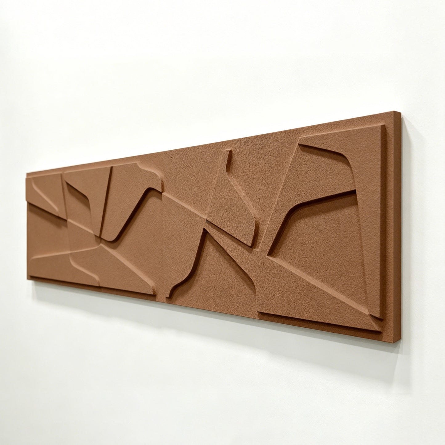 Terracotta Linear Carved Wall Panel