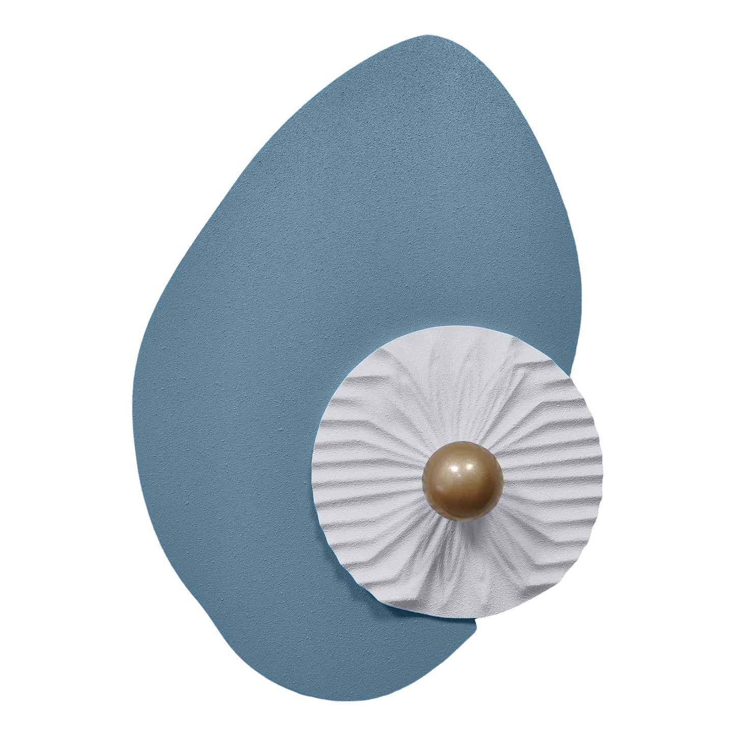 Taupe Shell Pearl Wall Sculpture
