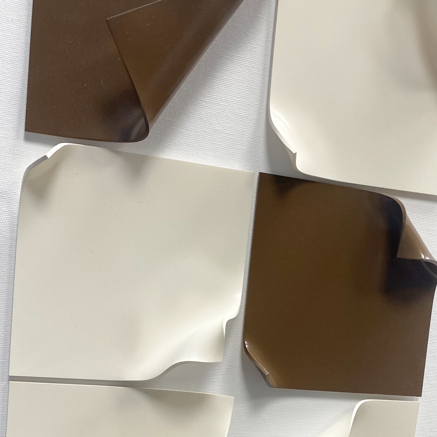 Ivory Fold Paper Shadow Box