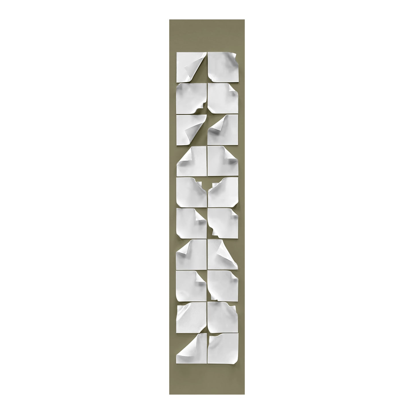 Ivory Fold Paper Shadow Box
