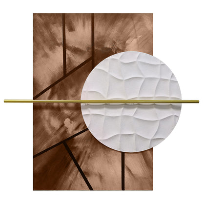 Jade Grid Circle Sandstone Wall Art