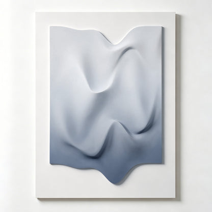 Ivory Rising Form Wall Relief