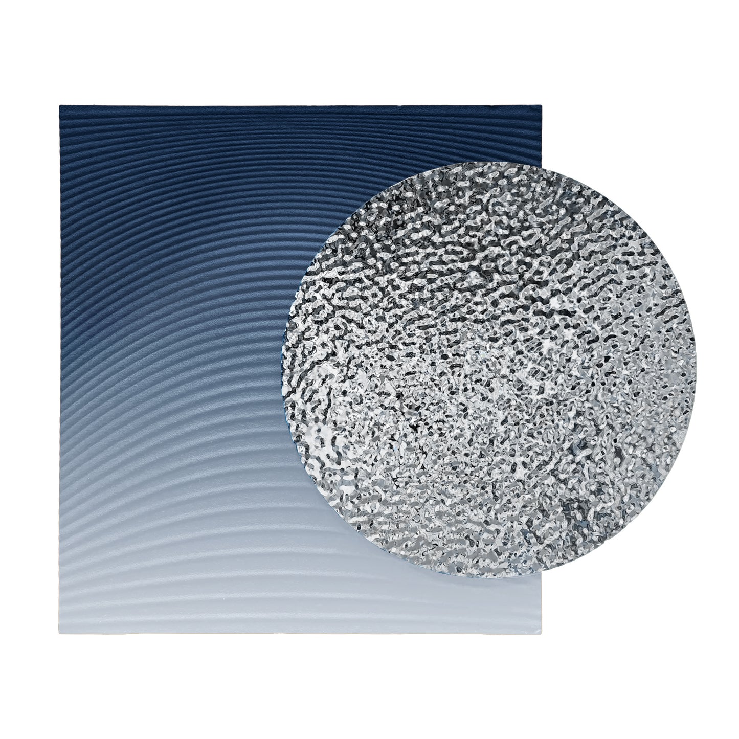 Amber Gradient Circle Wall Sculpture