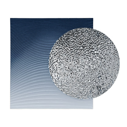 Amber Gradient Circle Wall Sculpture
