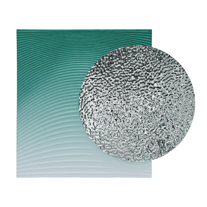 Amber Gradient Circle Wall Sculpture