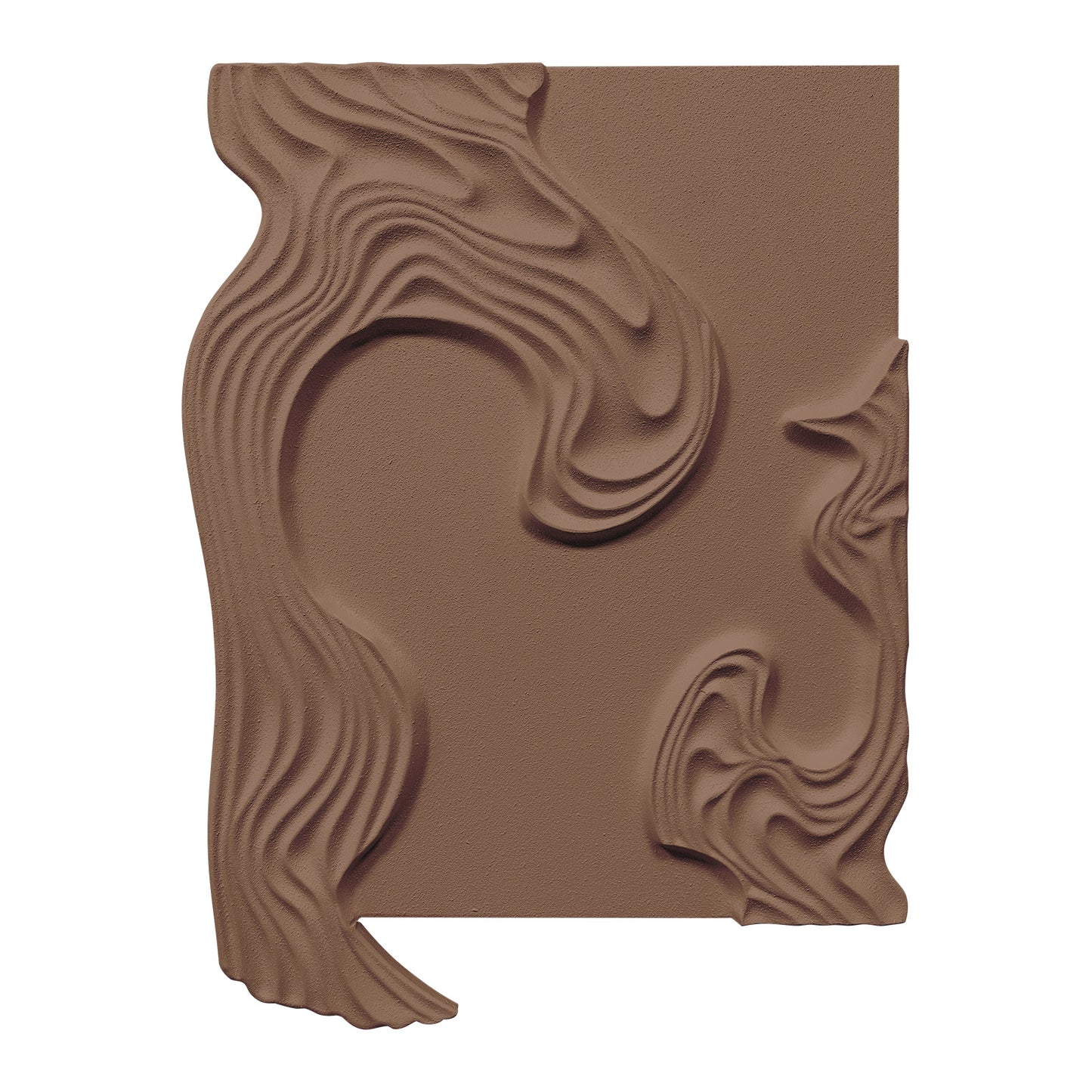 Ivory Contour Organic Wall Relief
