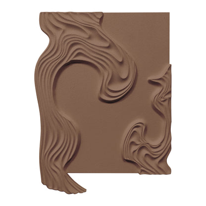 Ivory Contour Organic Wall Relief