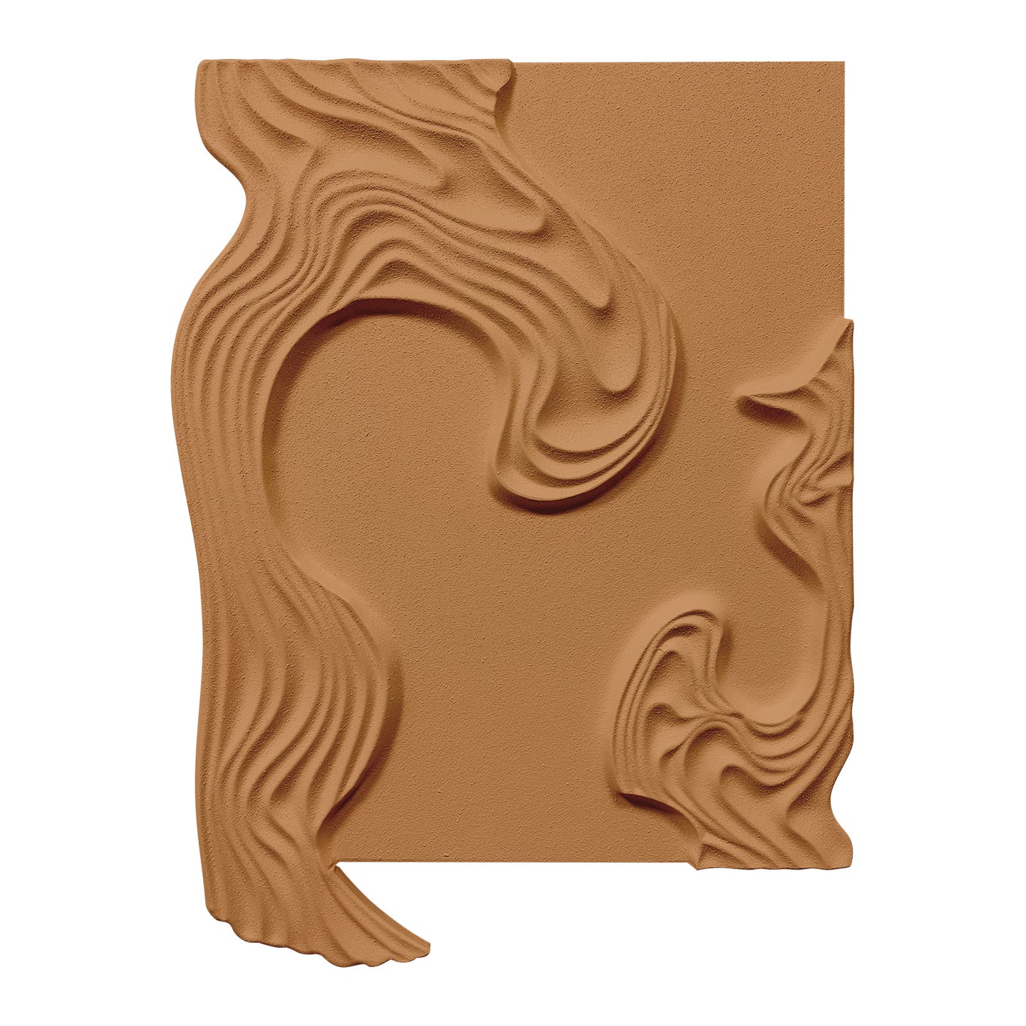 Ivory Contour Organic Wall Relief