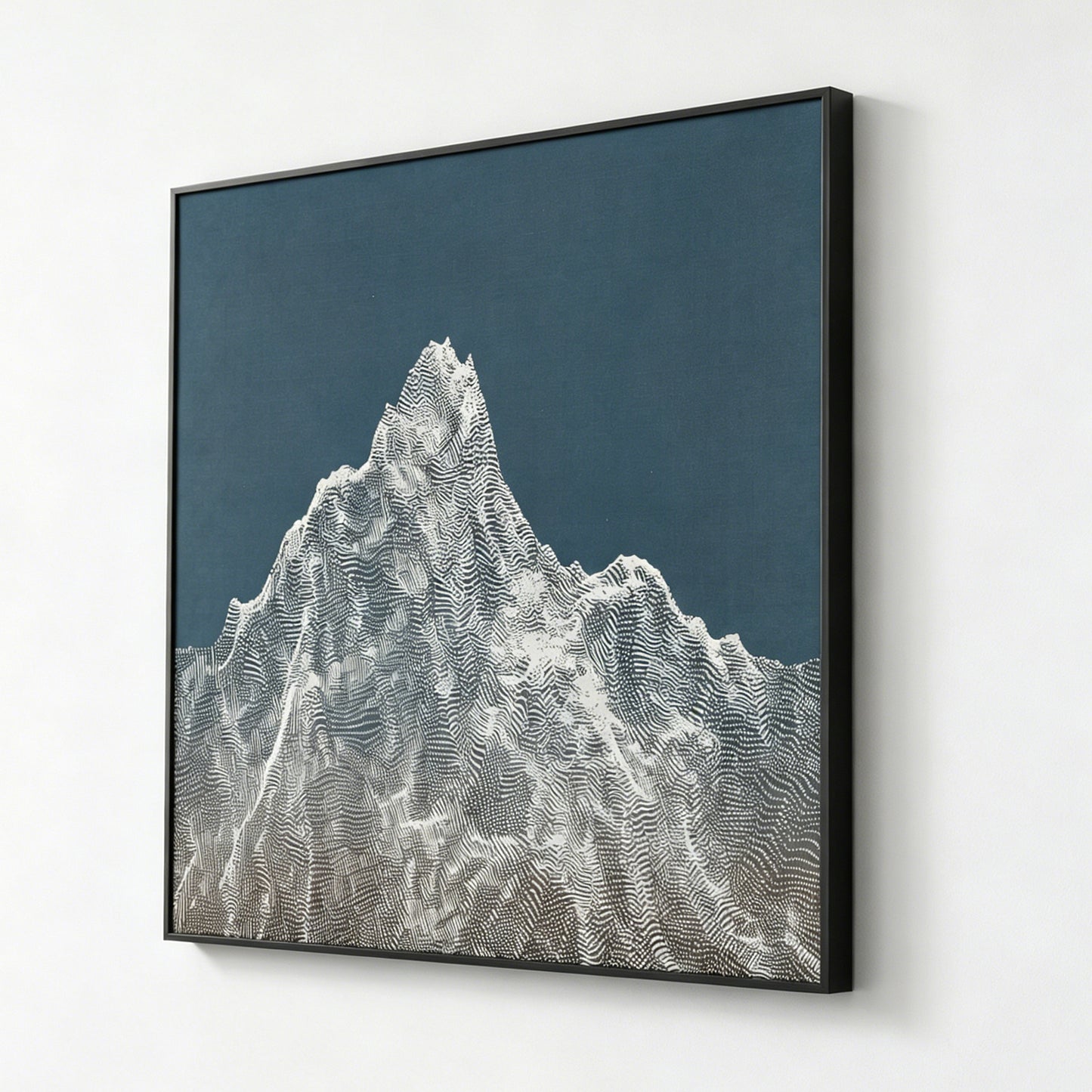 Silver Mountain Peak Wall Relief
